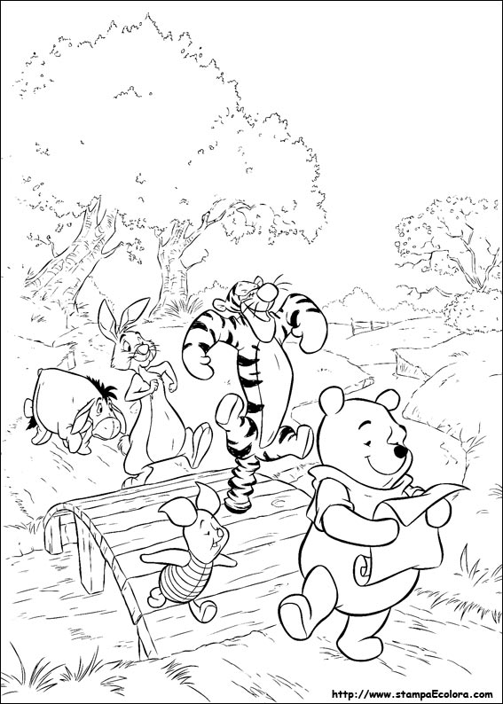 Disegni Winnie the Pooh